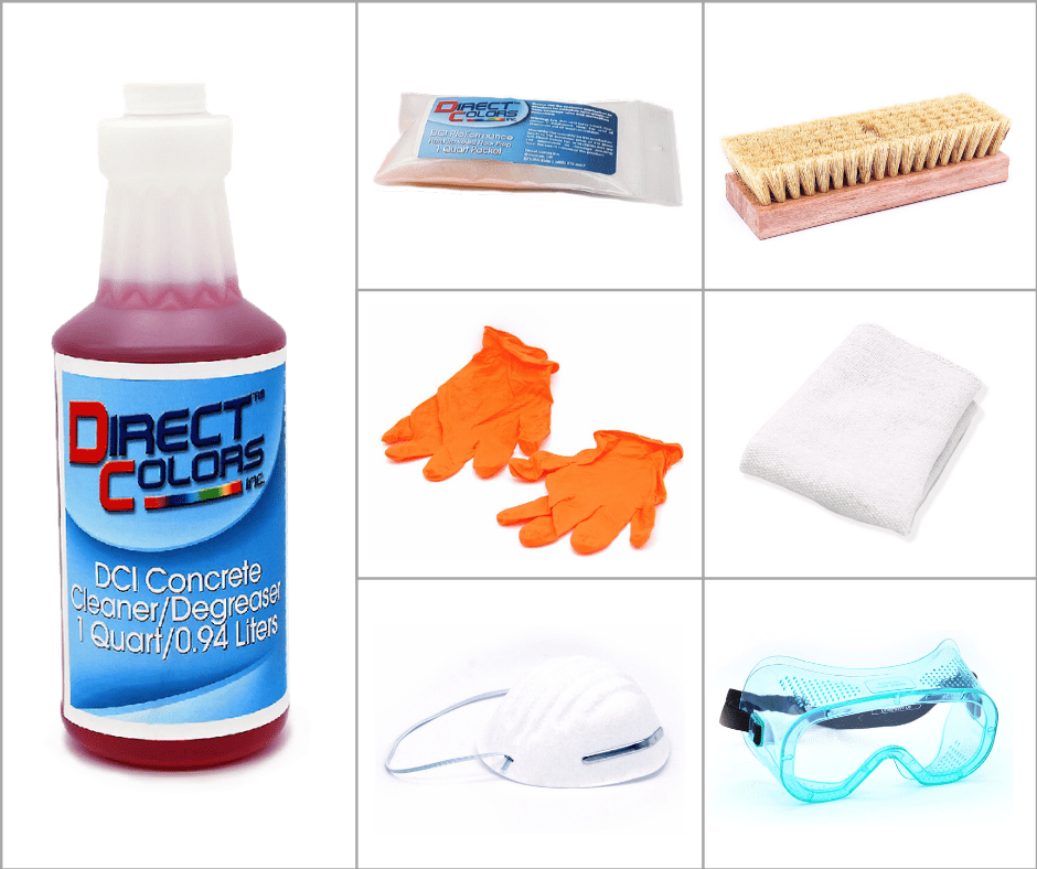 Concrete Dye Application Kit Direct Colors